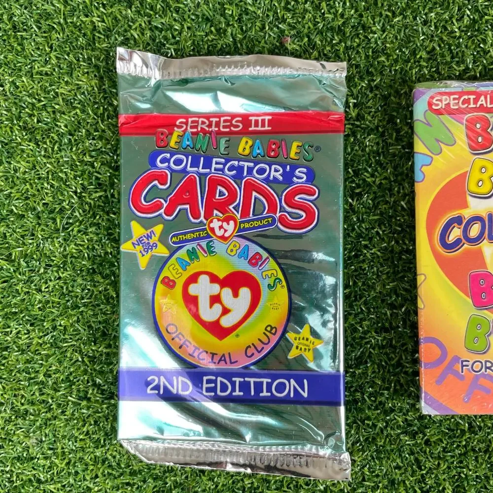 Ty Beanie Babies Official Club Collector's Cards and Binder